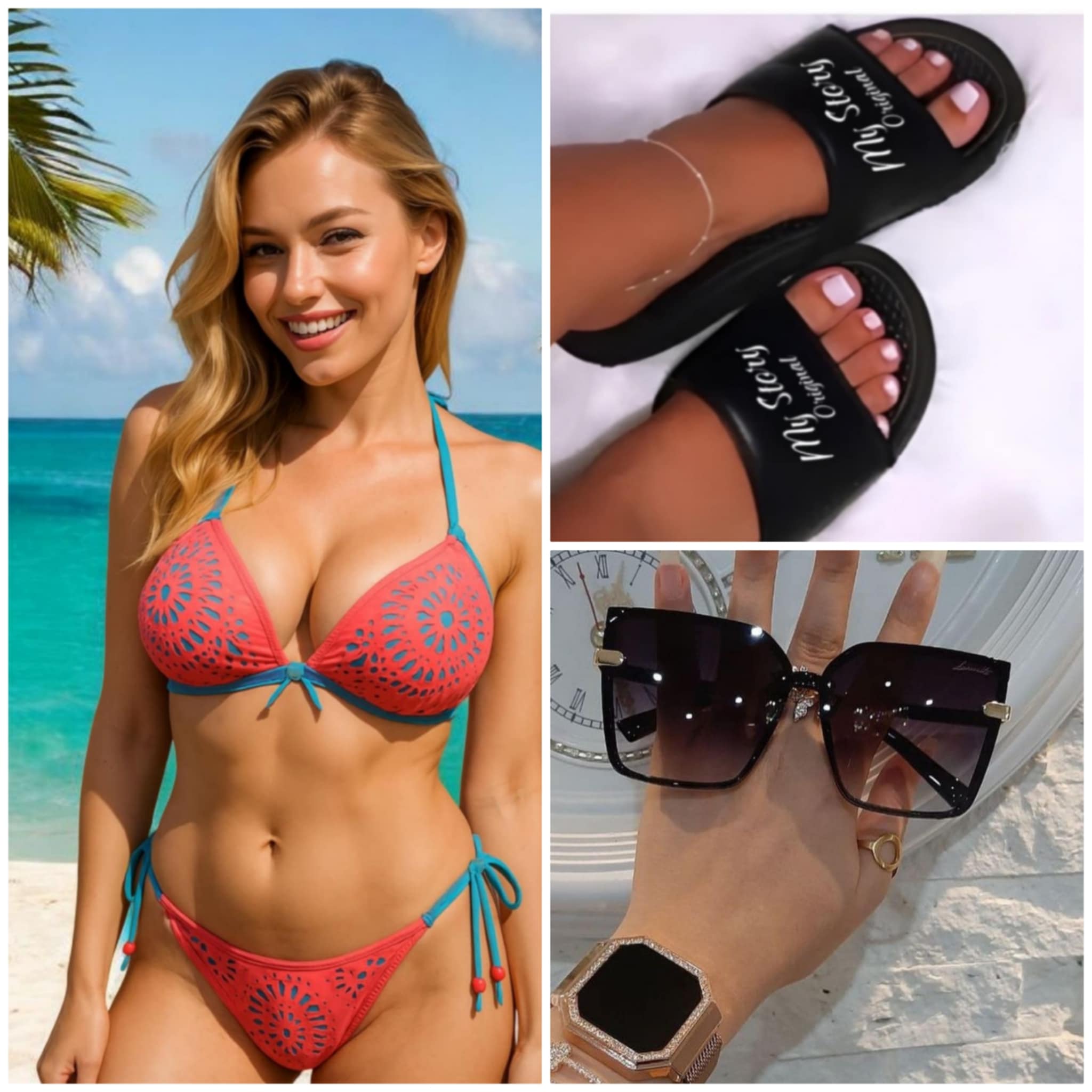 Bikini AJÁNDÉK papuccsal és napszemüveggel 15.990 Ft helyett csak 6990 Ft