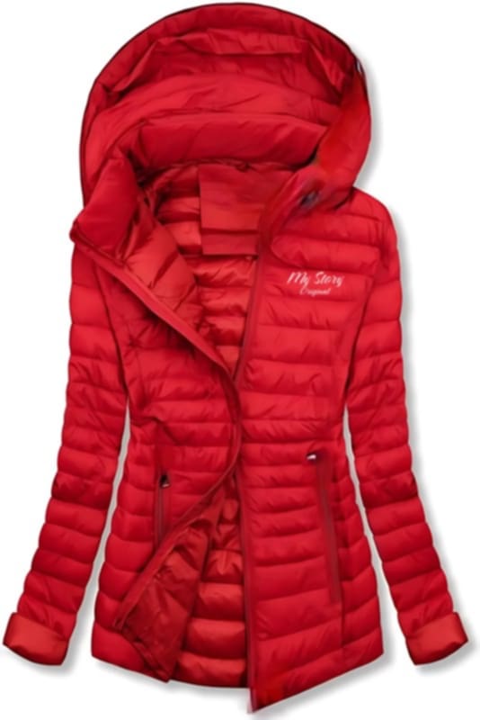 UD  Enyhén bélelt átmeneti kabát piros 23.990 Ft helyett csak csak 5500 Ft