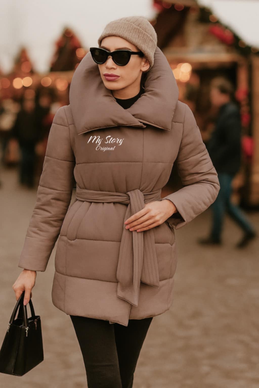 Prémium dunyha kabát 21.990 Ft helyett csak 7500 Ft Barna