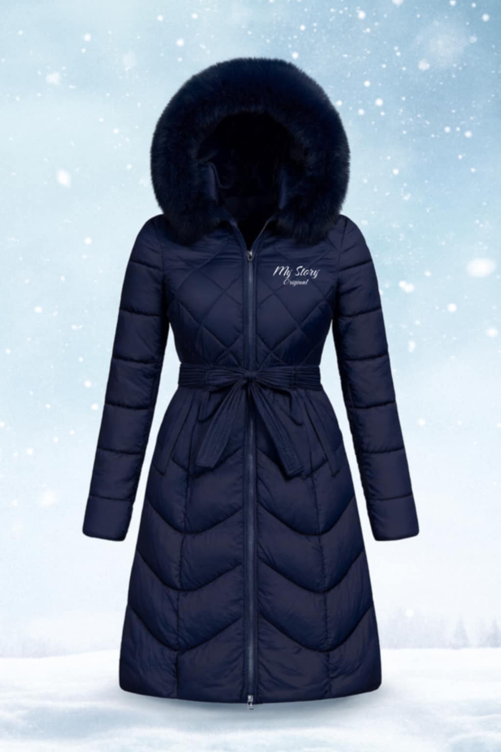 Extra hosszított luxus BUNDÁS télikabát 25.990 Ft helyett csak 8990 Ft