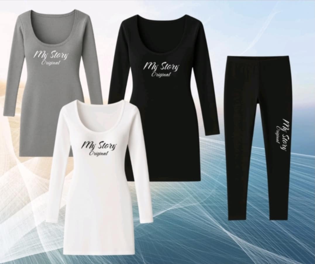 UD 3 db hosszított felső+1 db leggings 