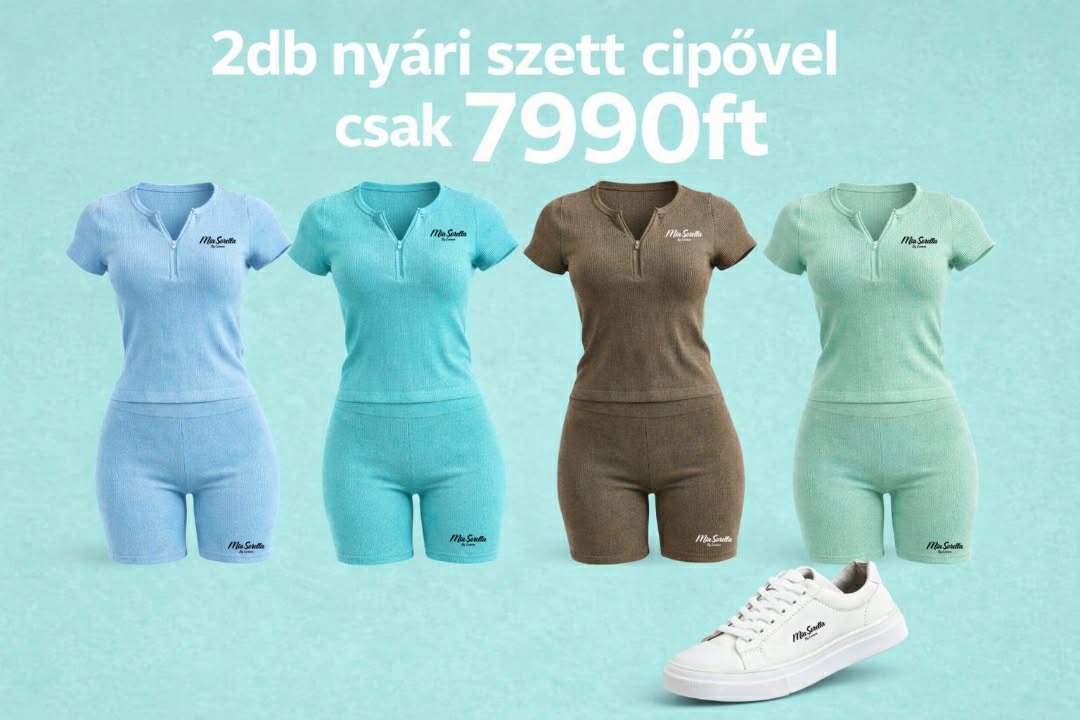  Mia Sorella – 2 db Prémium Pamut Szett 1 áráért! 5990ft.