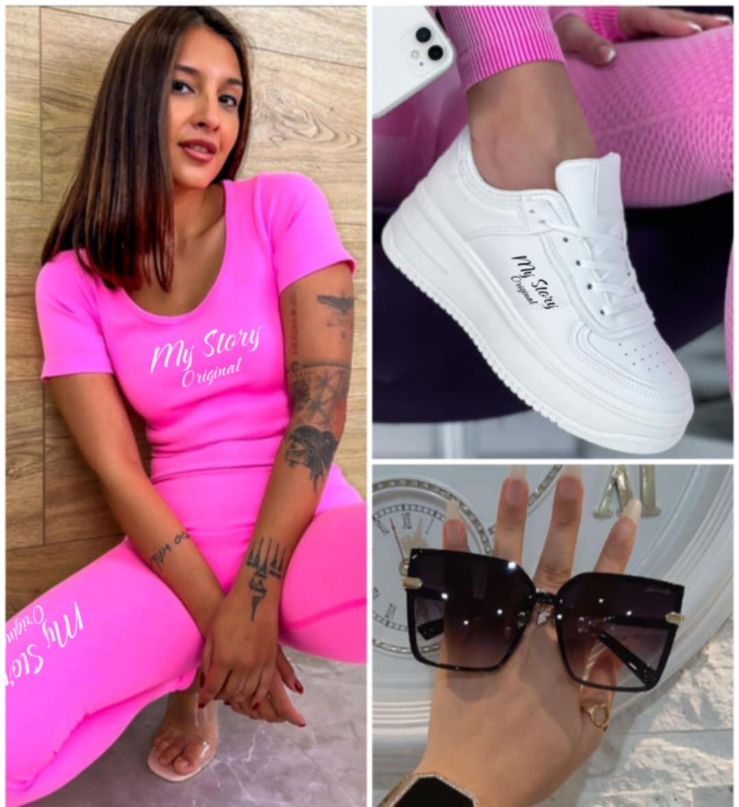 My story pink szett+AJÁNDÉK cipő és napszemüveg 23.990 Ft helyett csak 7990 Ft