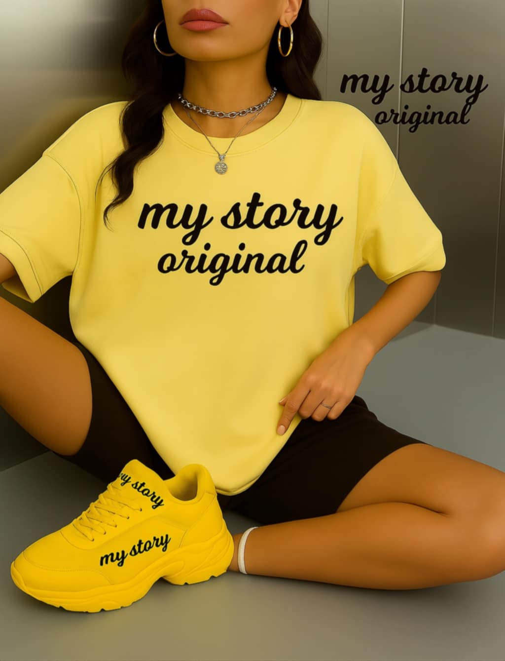 My Story Original szett sárga/fekete AJÁNDÉK CIPŐVEL 19.990 Ft helyett csak 5990 Ft