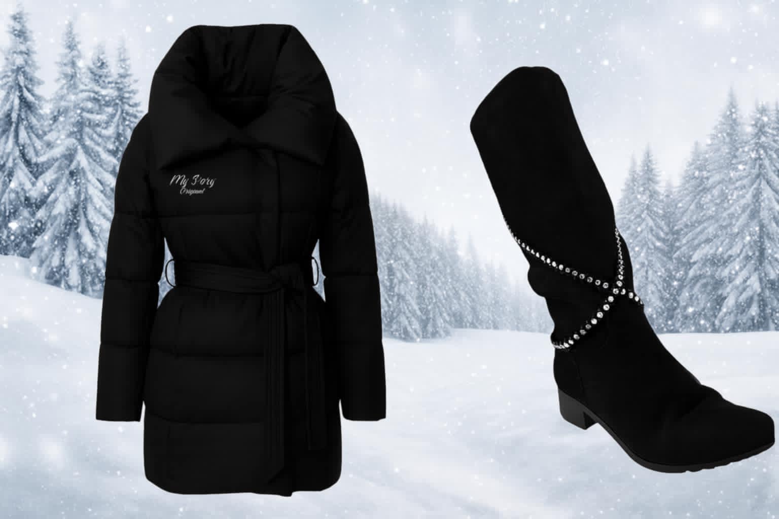 Prémium szett télikabát+bélelt luxus csizma 35.980 Ft helyett 15.990 Ft