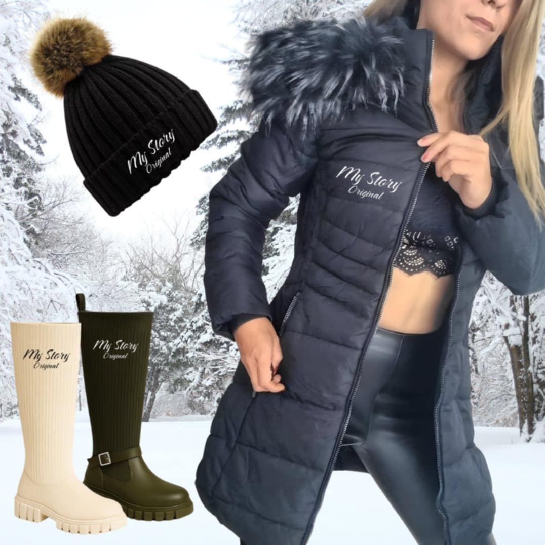 Téli csomag Prémium télikabát+AJÁNDÉK Sapka!! 46.990 Ft helyett csak 17.990 Ft