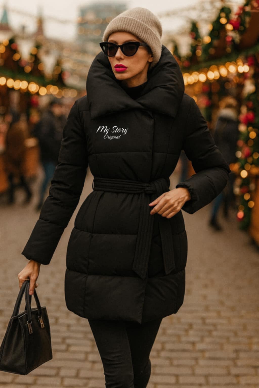 Prémium dunyha kabát 21.990 Ft helyett csak 8990 Ft Fekete