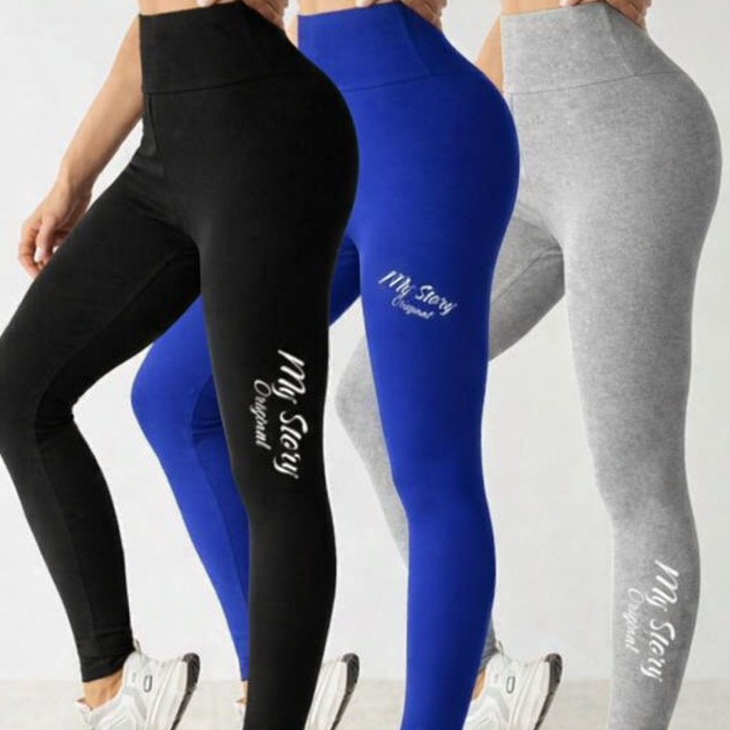 My Story Original – Prémium Pamut Leggings Szett (3 db) 4990ft!!!
