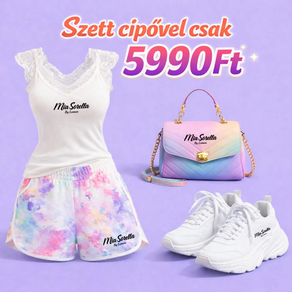 Premium Summer Lace Set AJÁNDÉK cipővel