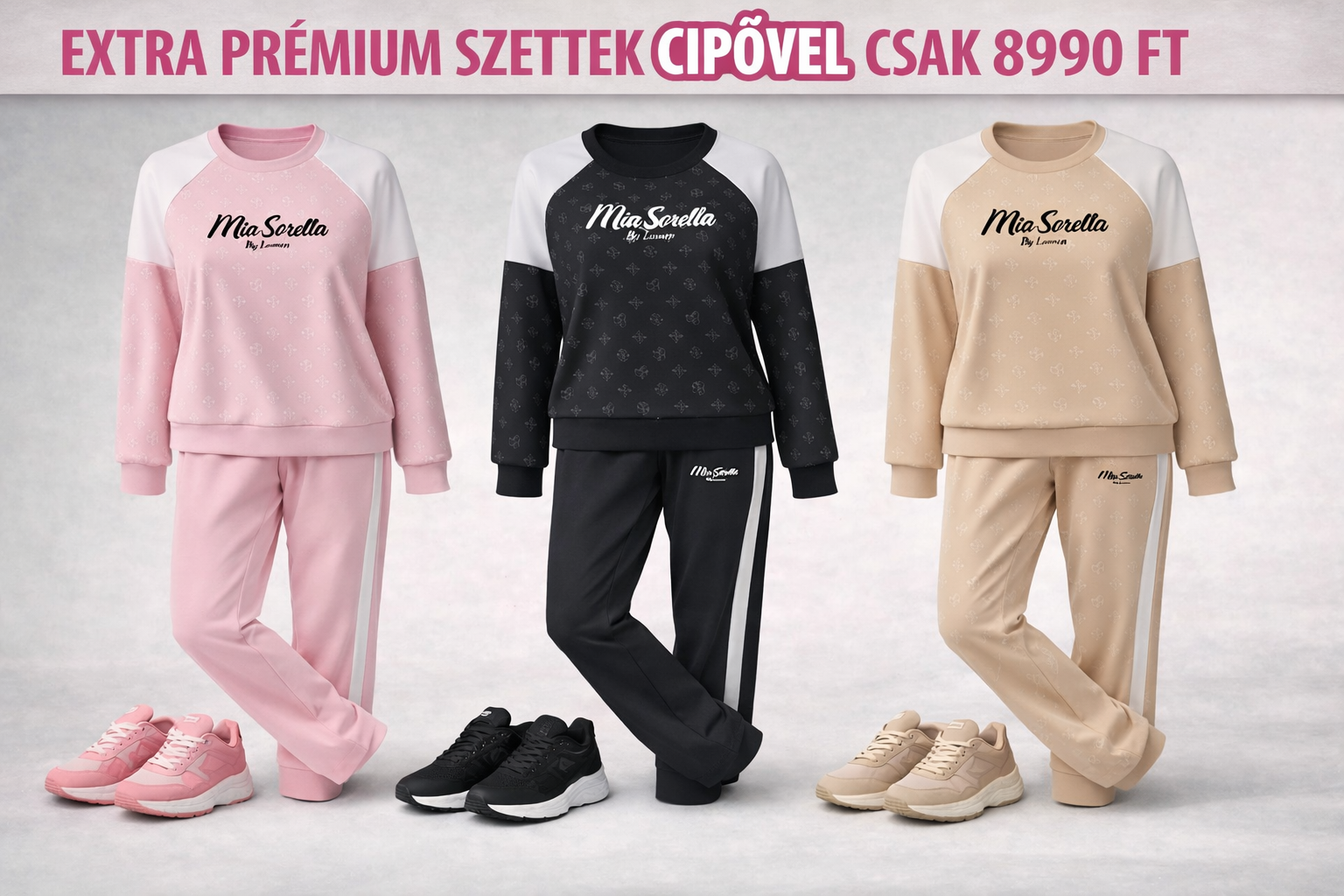 Mia Sorella by Lomen – Extra Prémium pamut szett CIPÖVEL csak 8990ft 