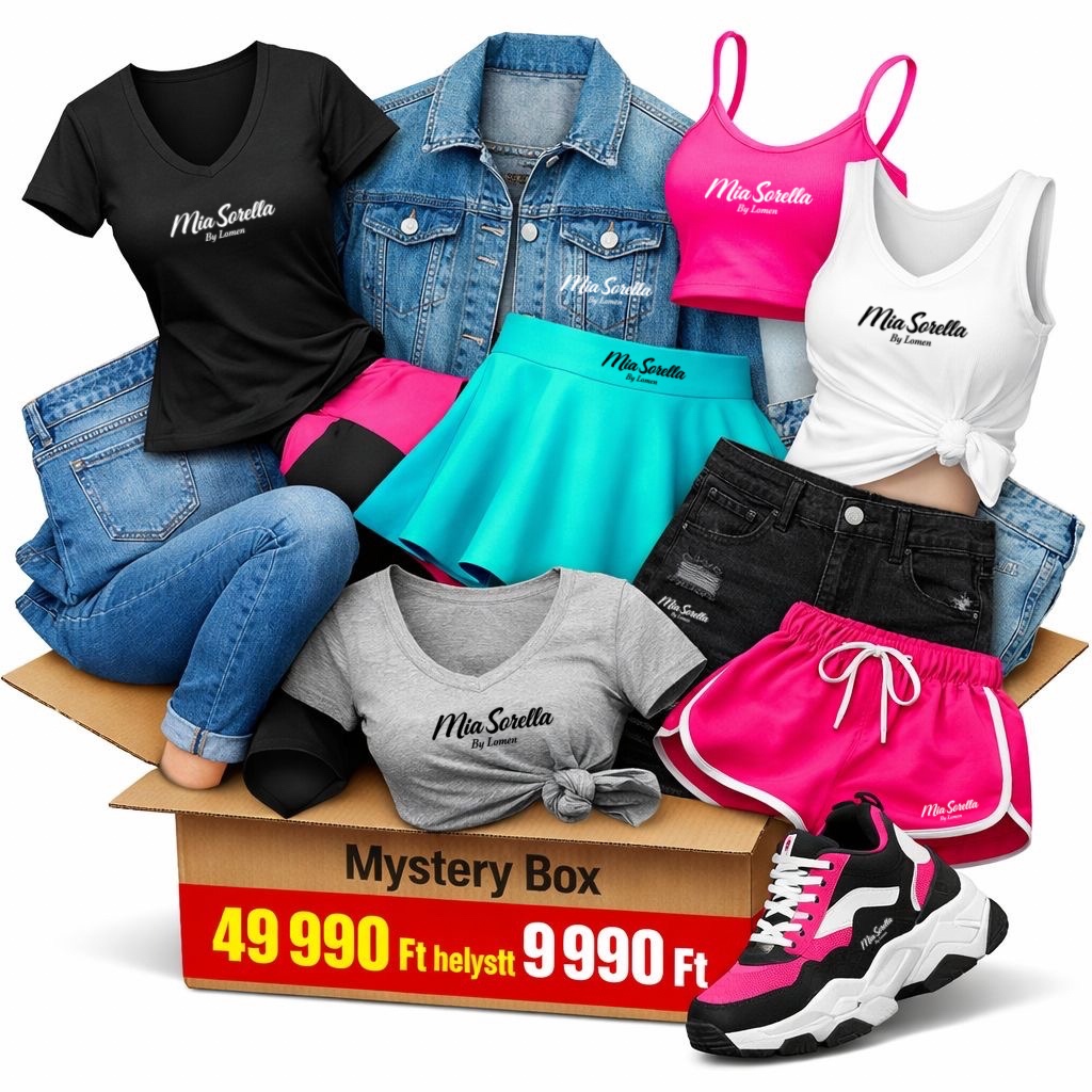 Mystery box 49.990 ft helyett csak 9.990 ft