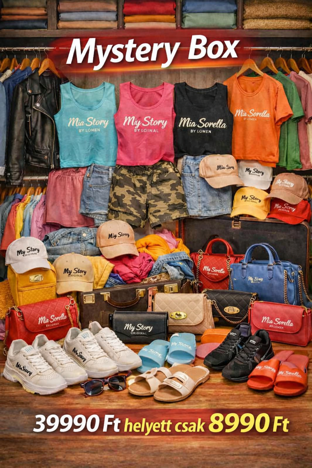 MYSTERY Box 39.990 Ft helyett csak 8990 Ft