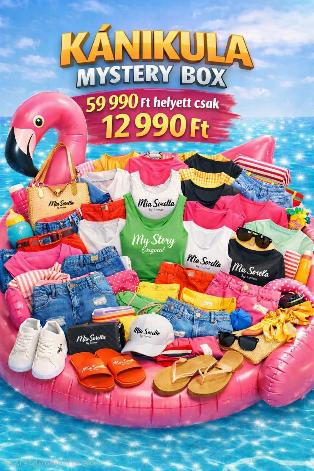 Mystery box 59.990 ft helyett csak 12.990 ft.