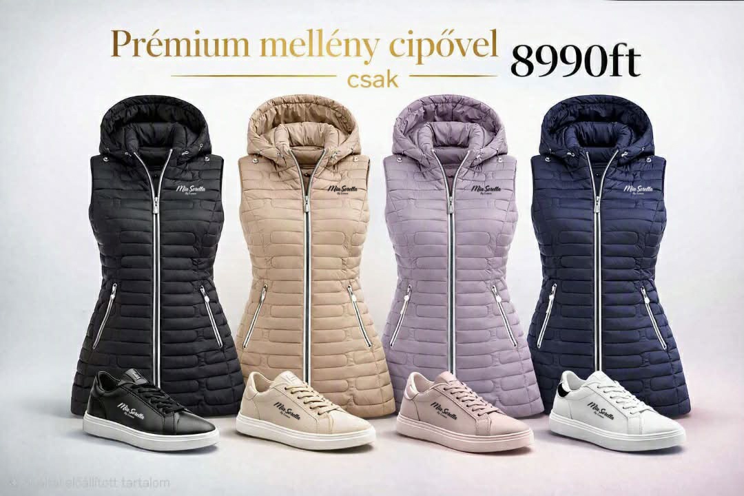 UrbanGlow Solo Pack – Mellény + Ajándék Cipő 19990ft helyett csak 8990ft