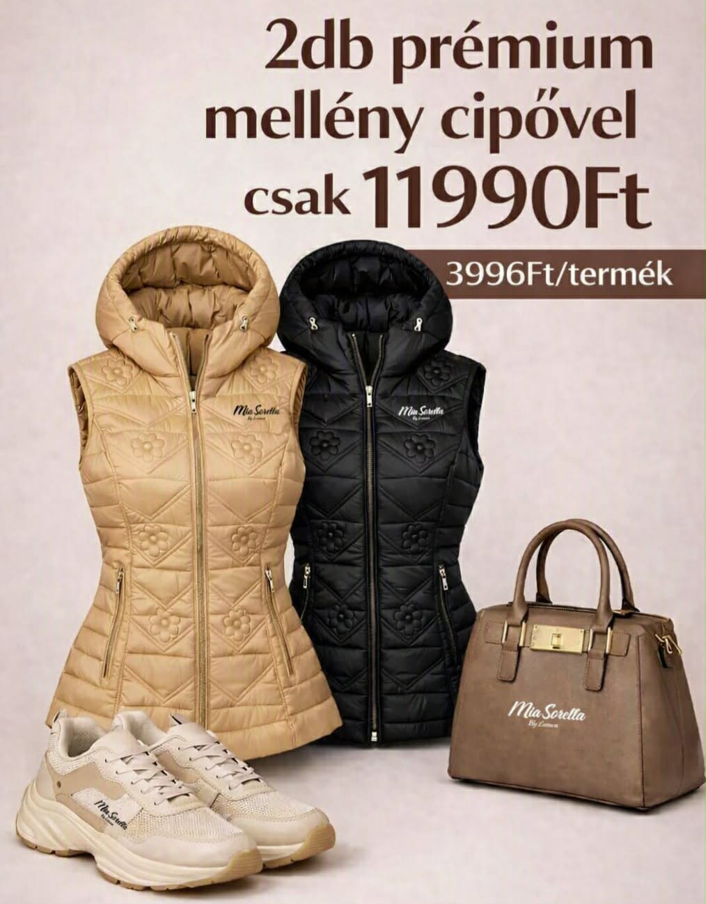FloraLux Duo Set 2db mellény + cipő együtt csak 11.990ft SZEZON ELŐTTI AKCIÓ!
