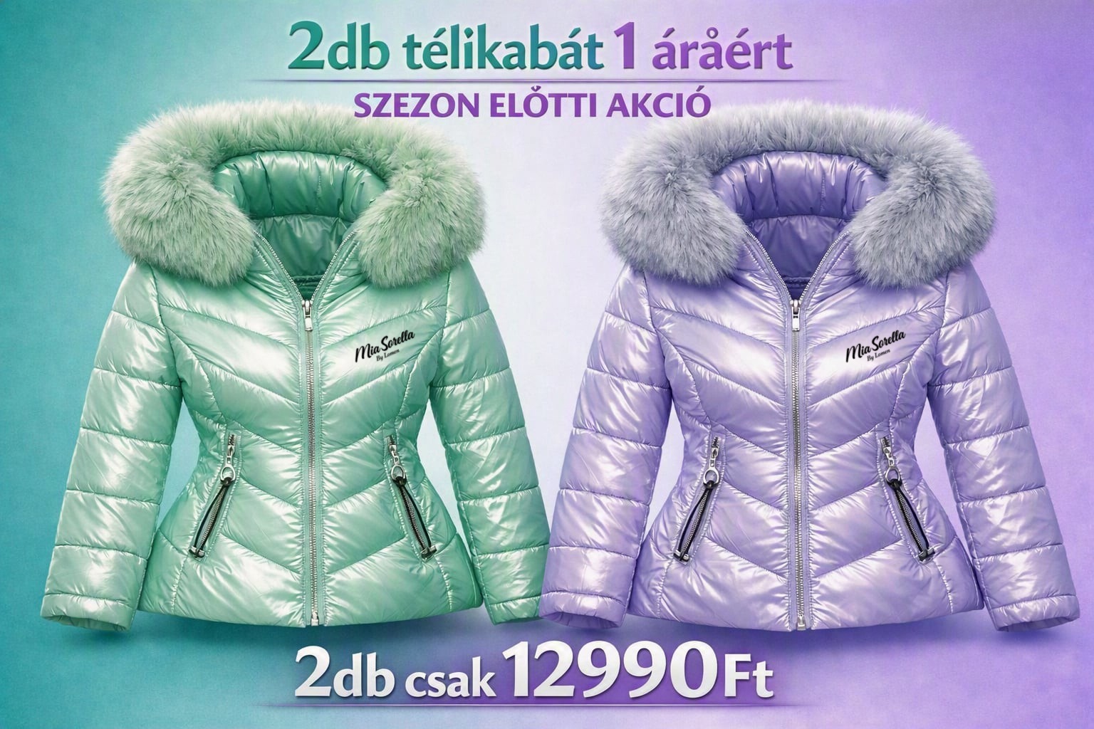 Aurora DuoLux 2db télikabát SZEZON ELŐTT csak 12990ft