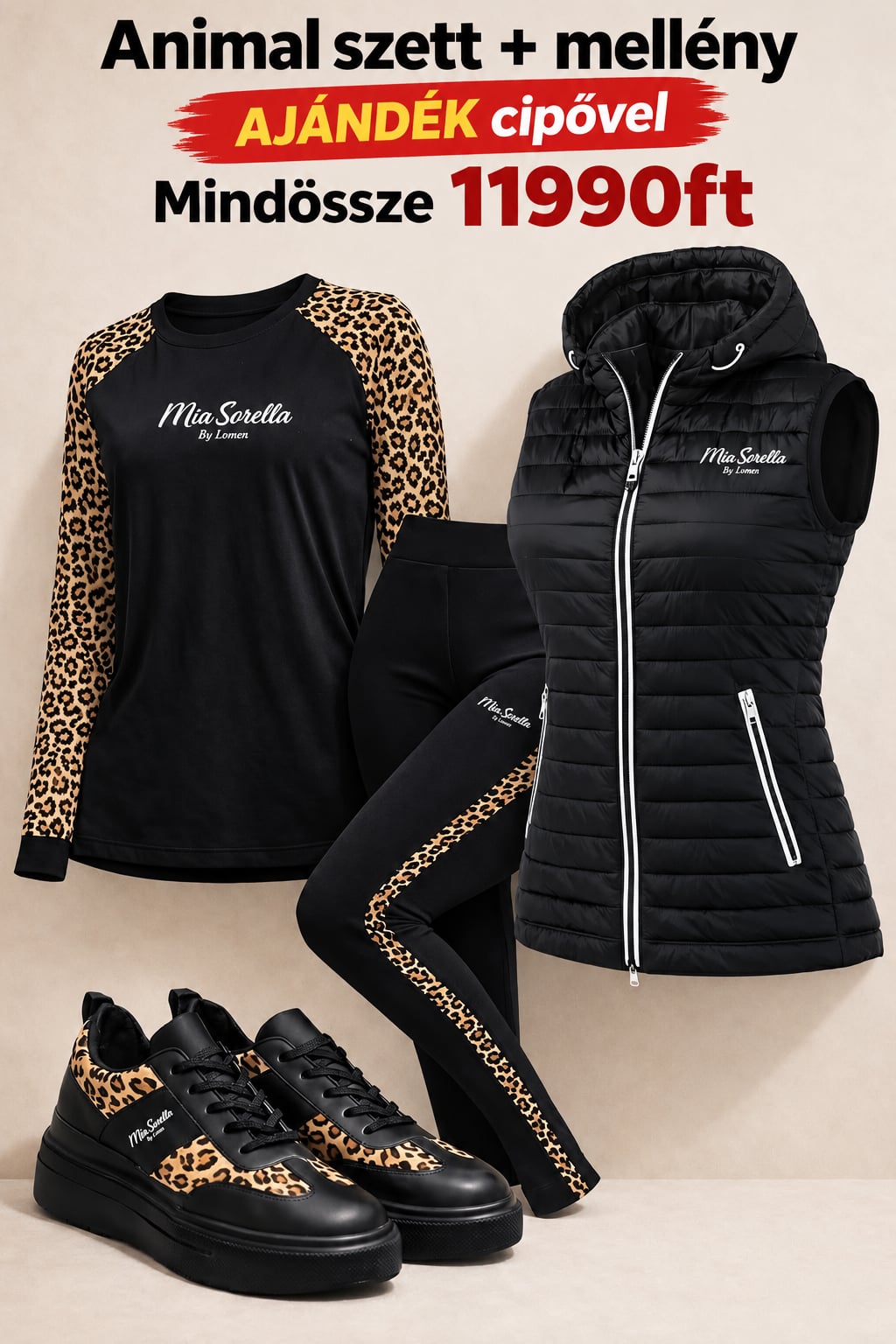 Wild Luxe Autumn Set – TELJES SZETT CIPŐVEL, MELLÉNNYEL CSAK  11990FT