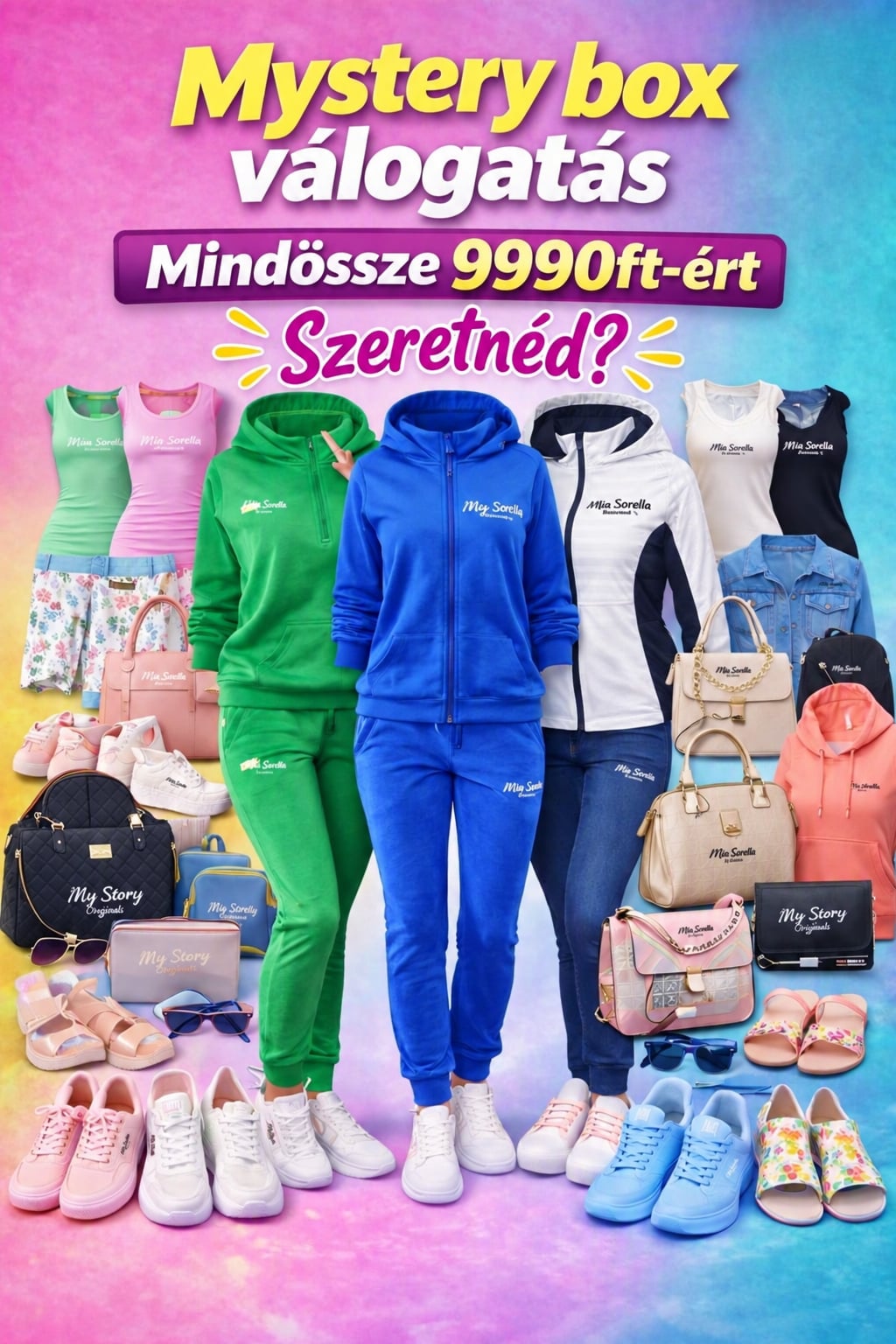 MYSTERY BOX – 9 990 Ft,  Fedezd fel a meglepetés erejét!