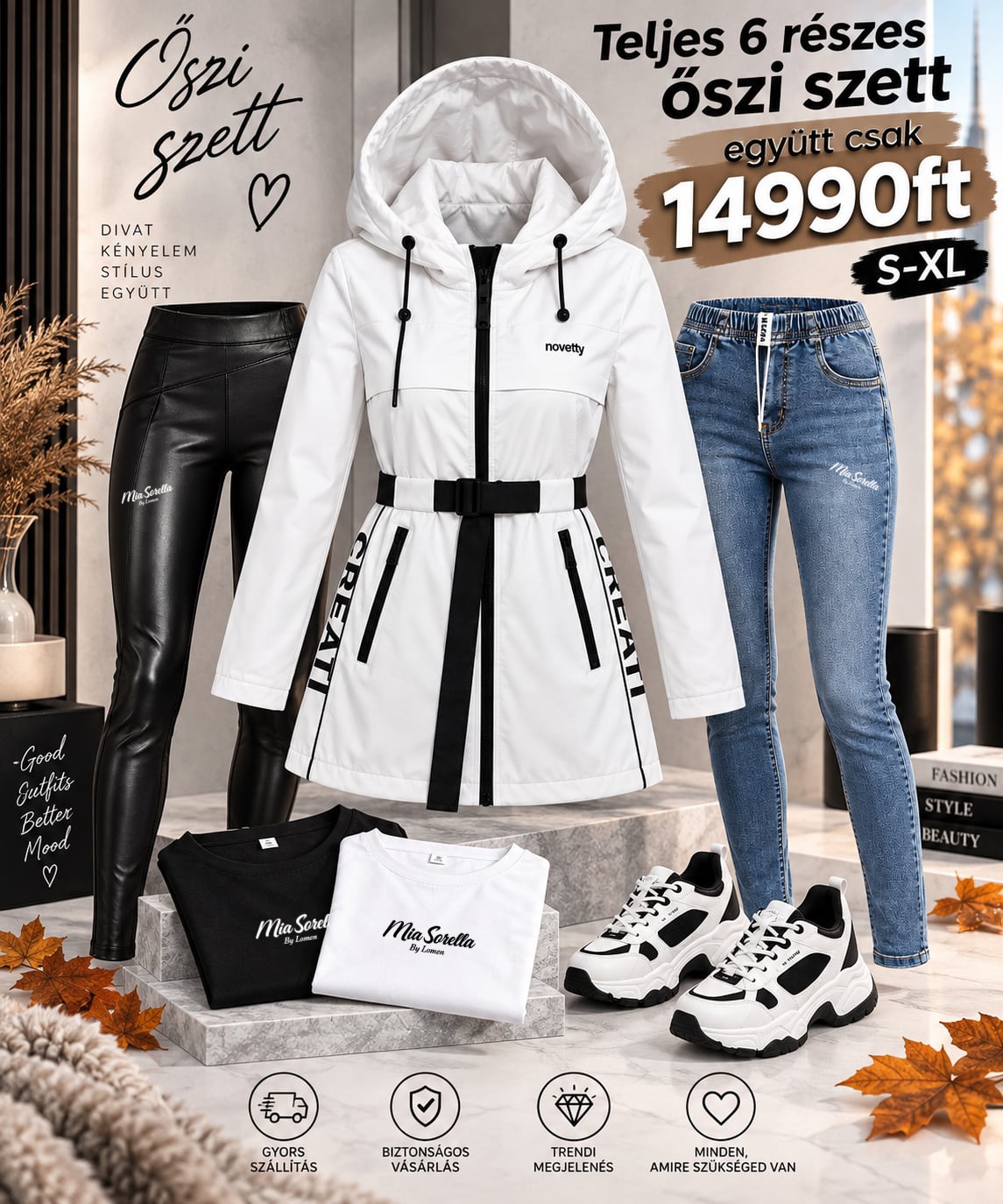 Urban Autumn All-In Collection 6 részes szett CSAK 14990FT