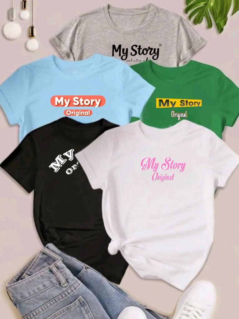 My Story 5 db-os  Póló box 25.000 Ft helyett 9990 Ft