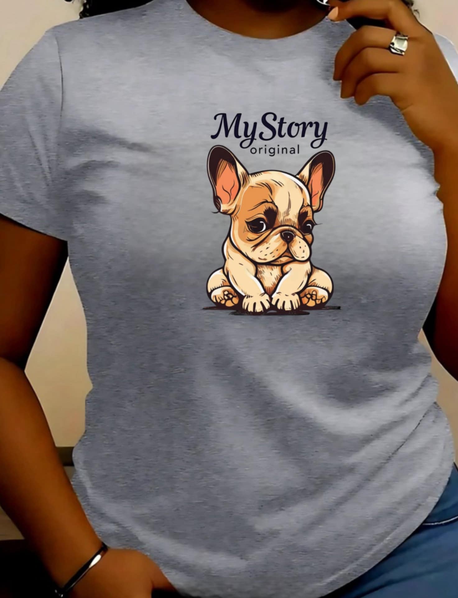 French Bulldog kollekció szürke 8990 Ft helyett most CSAK 3890 Ft