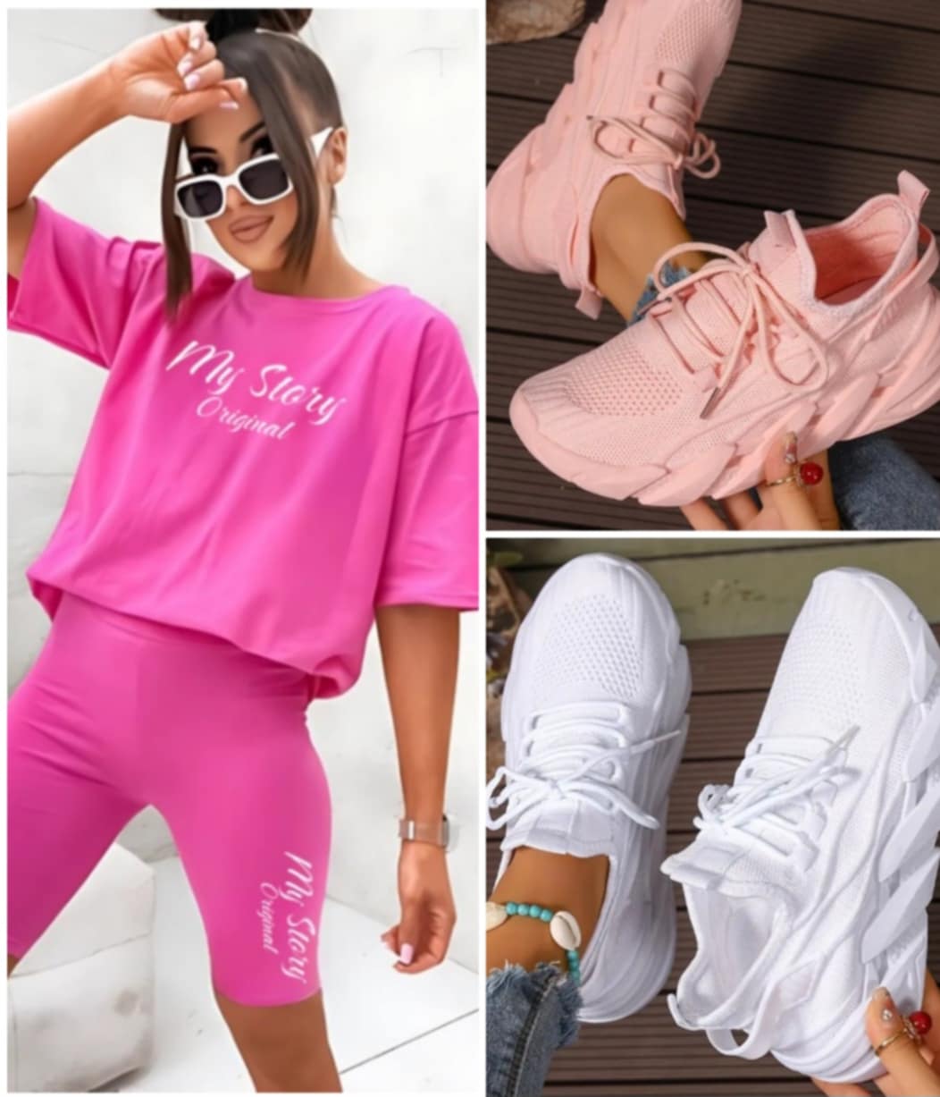 Pink szett AJÁNDÉK CIPŐVEL 17.990 Ft helyett MOST CSAK 5990 Ft 