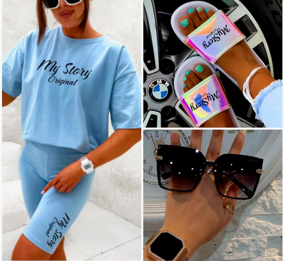 Baby Blue szett AJÁNDÉK papuccsal és napszemüveggel 24.990 Ft helyett csak 5990 Ft