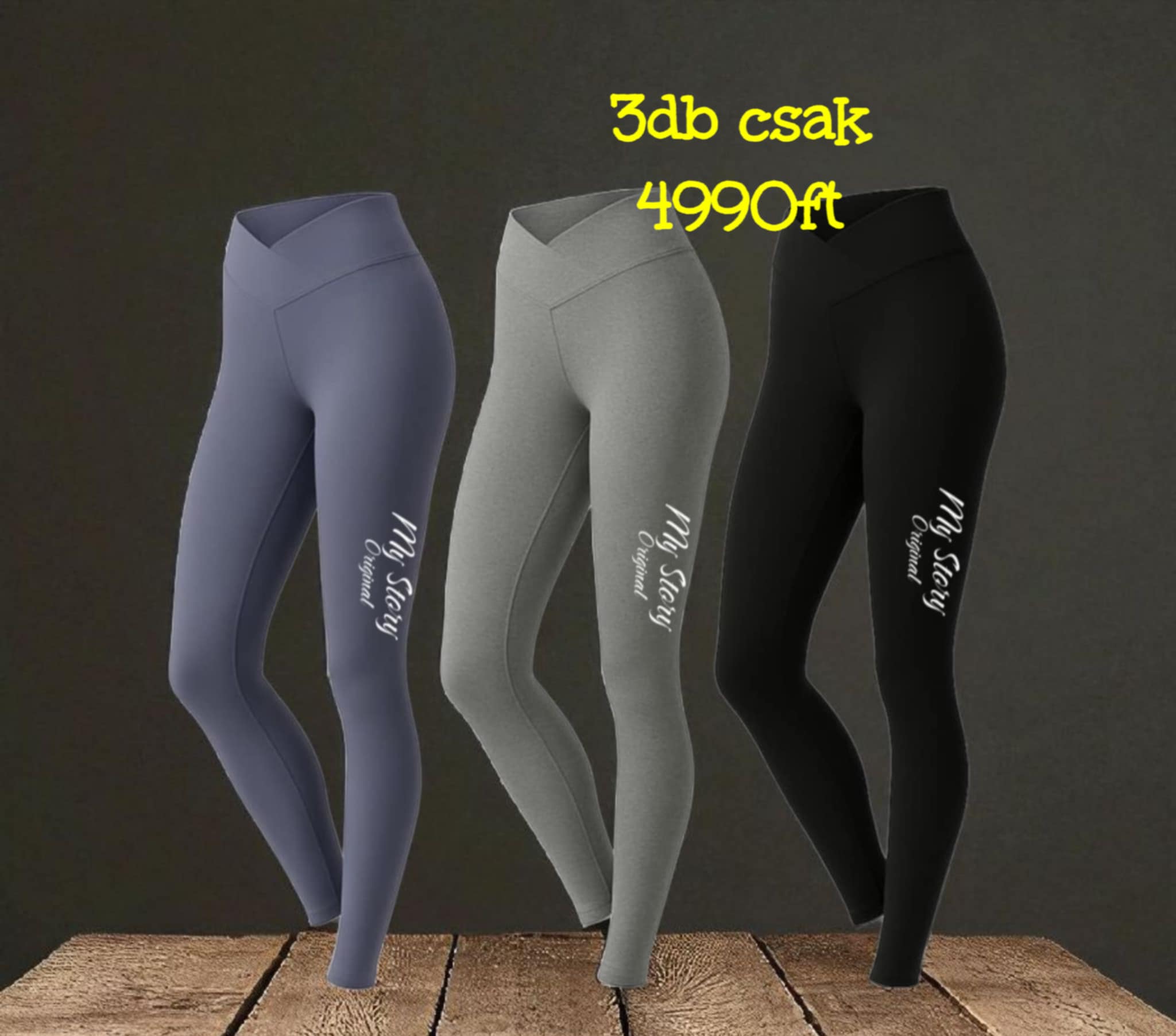 3 db-os leggings szett AKCIÓ 17.970 Ft helyett csak 4990 Ft