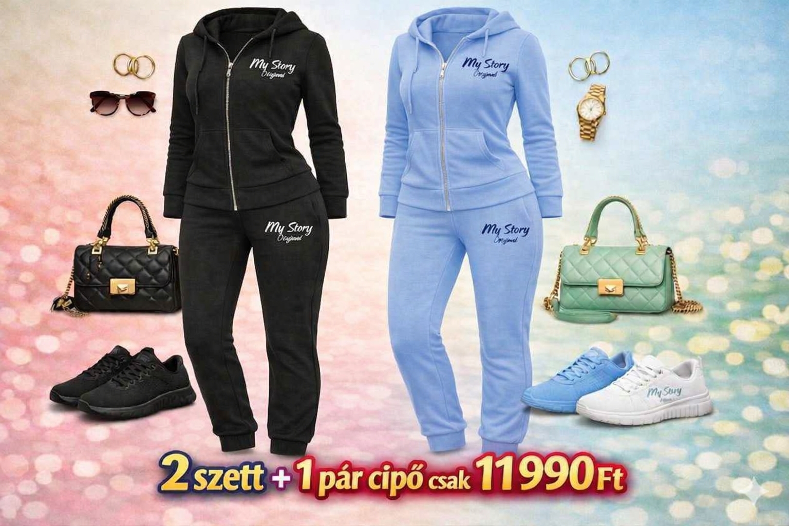 My Story Original – 2 Nyári Szett 1 Áráért + Ajándék Cipő