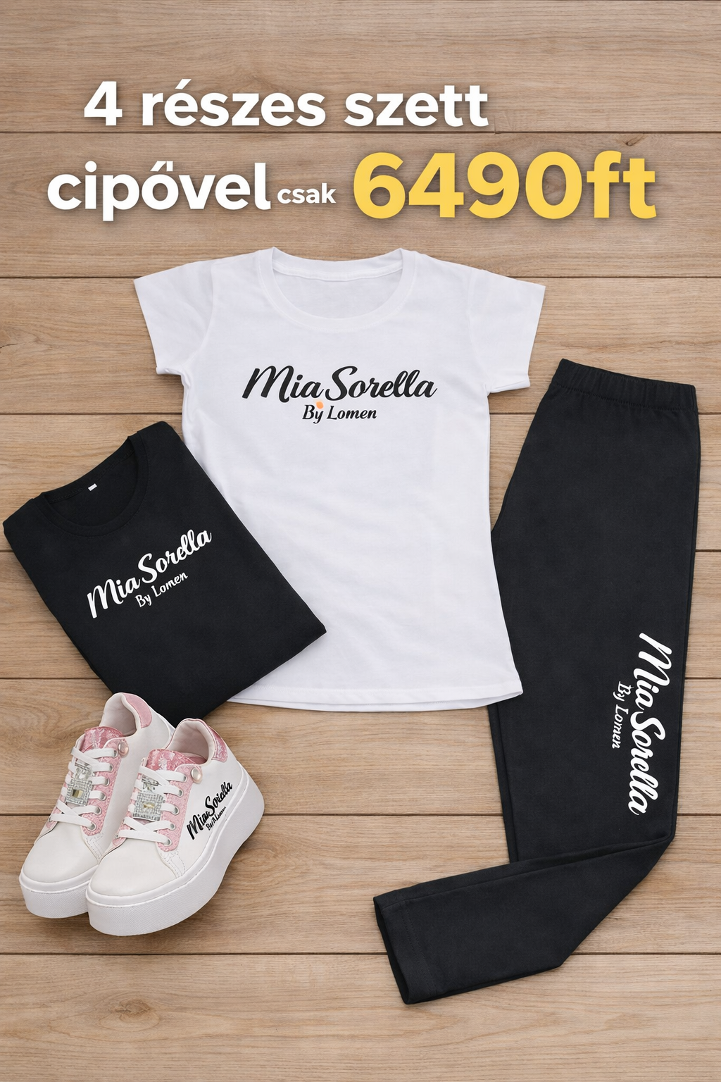 Mia Sorella By Lomen – Prémium 4 részes pamut szett AJÁNDÉK cipővel