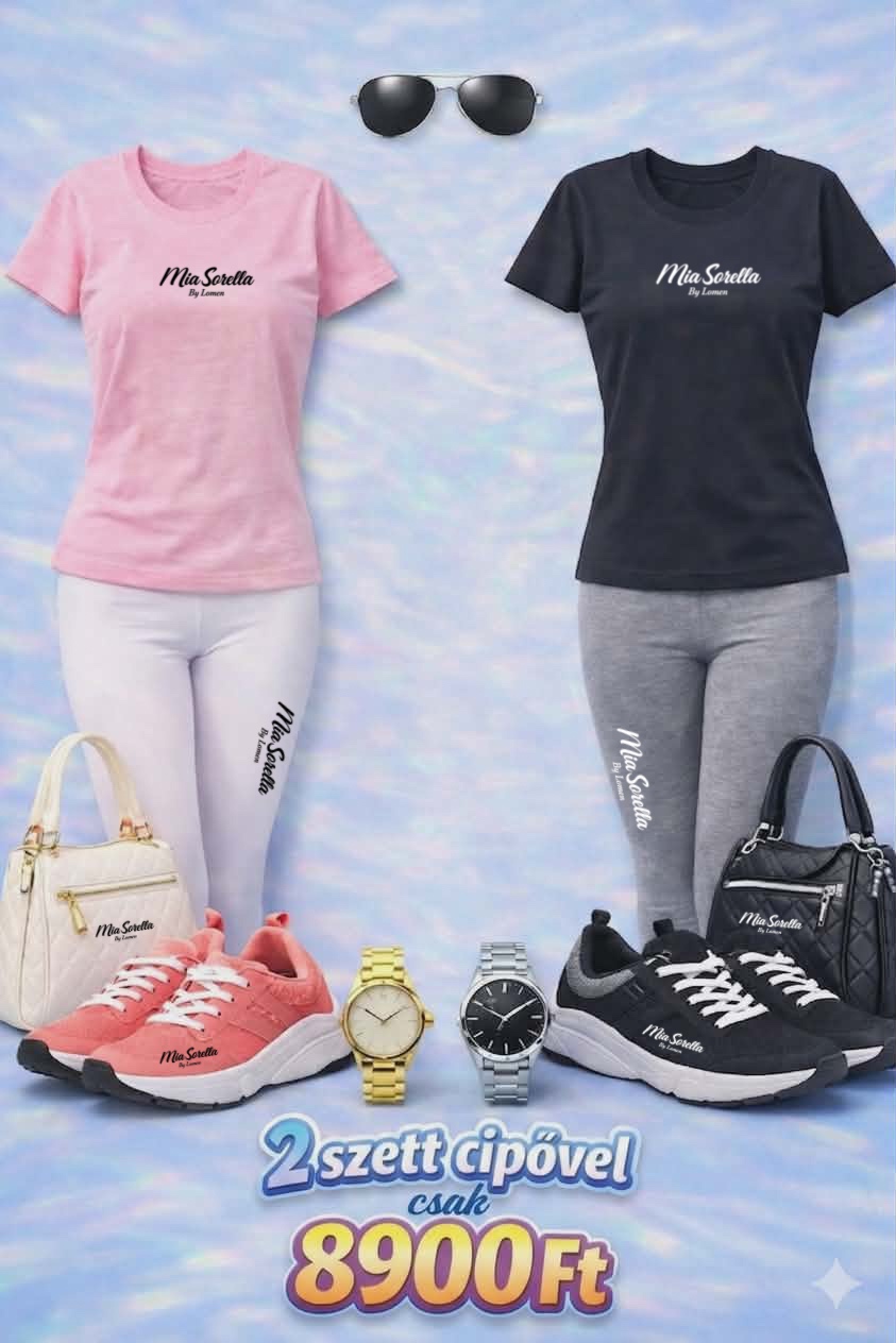 Mia Sorella By Lomen -2db tavaszi szett +AJÁNDÉK CIPŐ együtt csak 8990ft