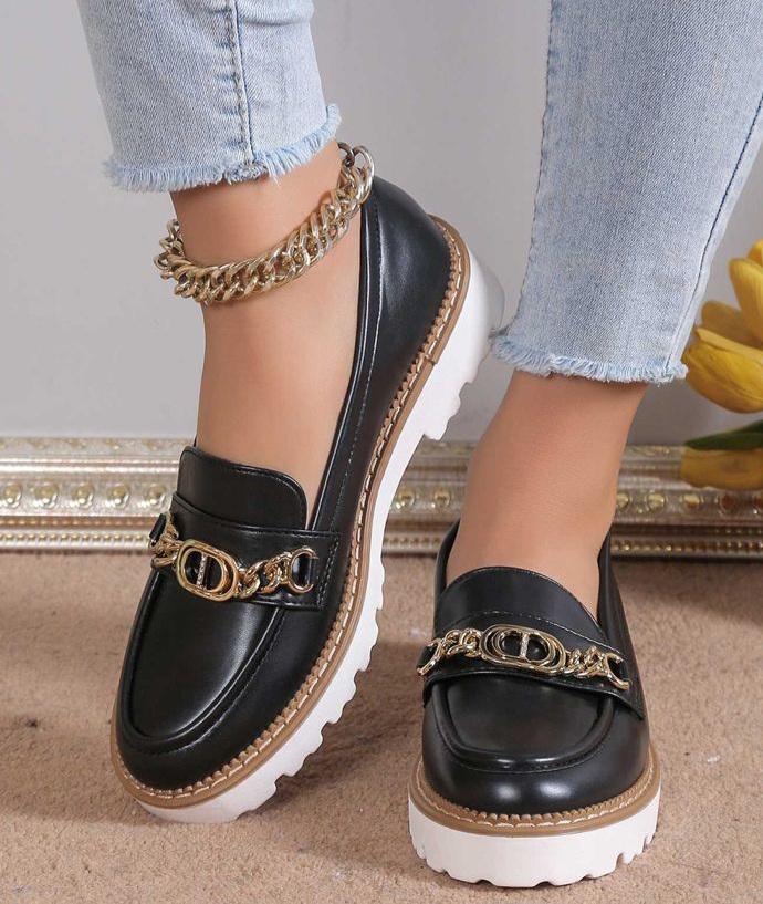 Bella Italia – Prémium Olasz Stílusú Láncos Loafer