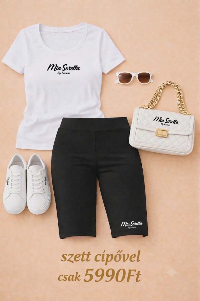 Mia Sorella – Black & White Street Basic Szett