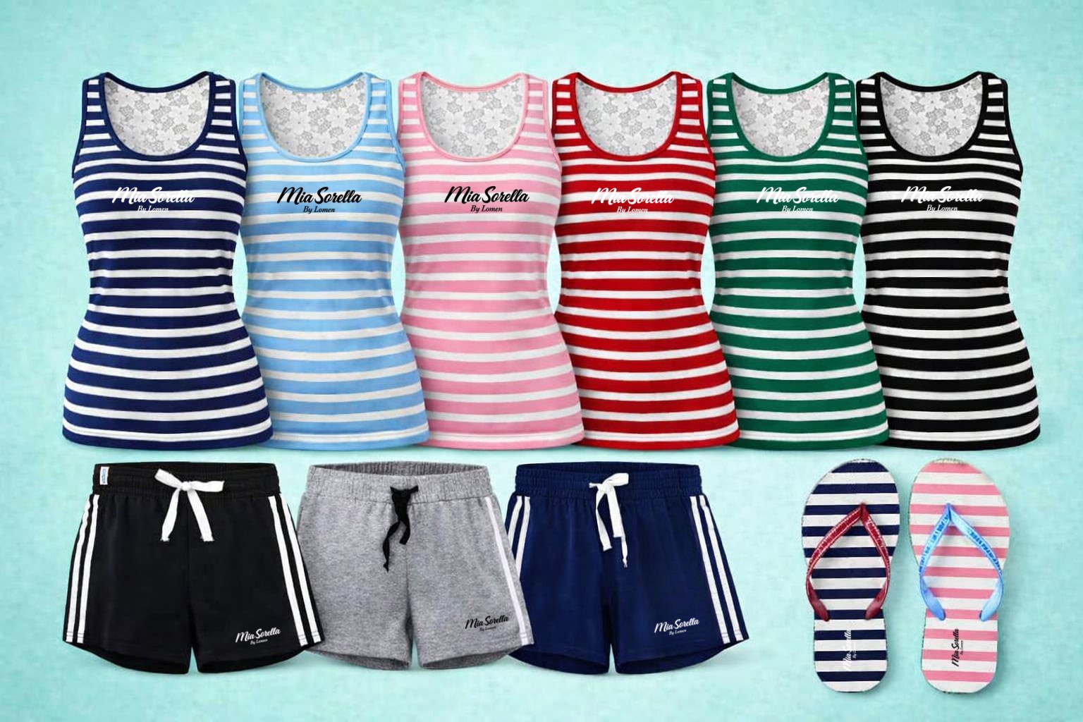 Summer Stripe Mega Pack – 10 részes prémium szett 9990ft/ 999ft/db