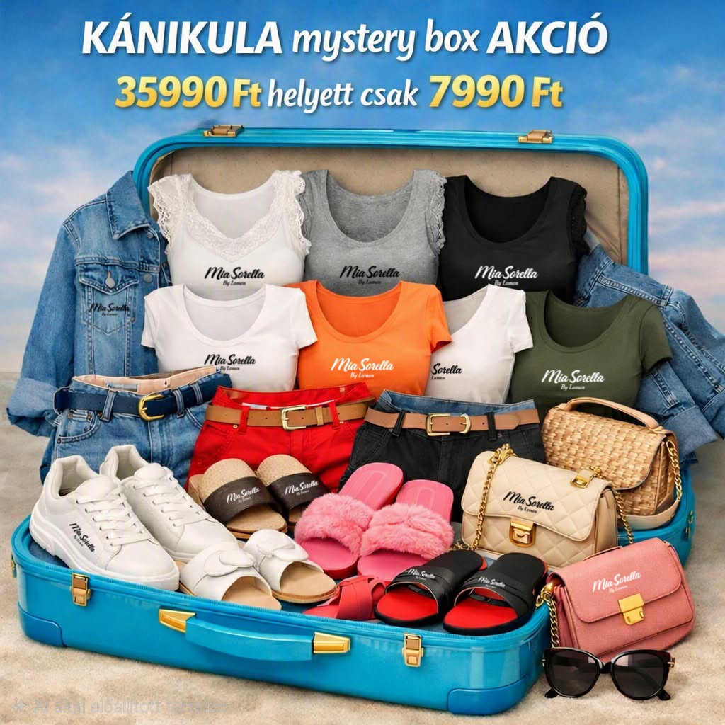 MYSTERY Box 35.990 Ft helyett csak 7990 Ft