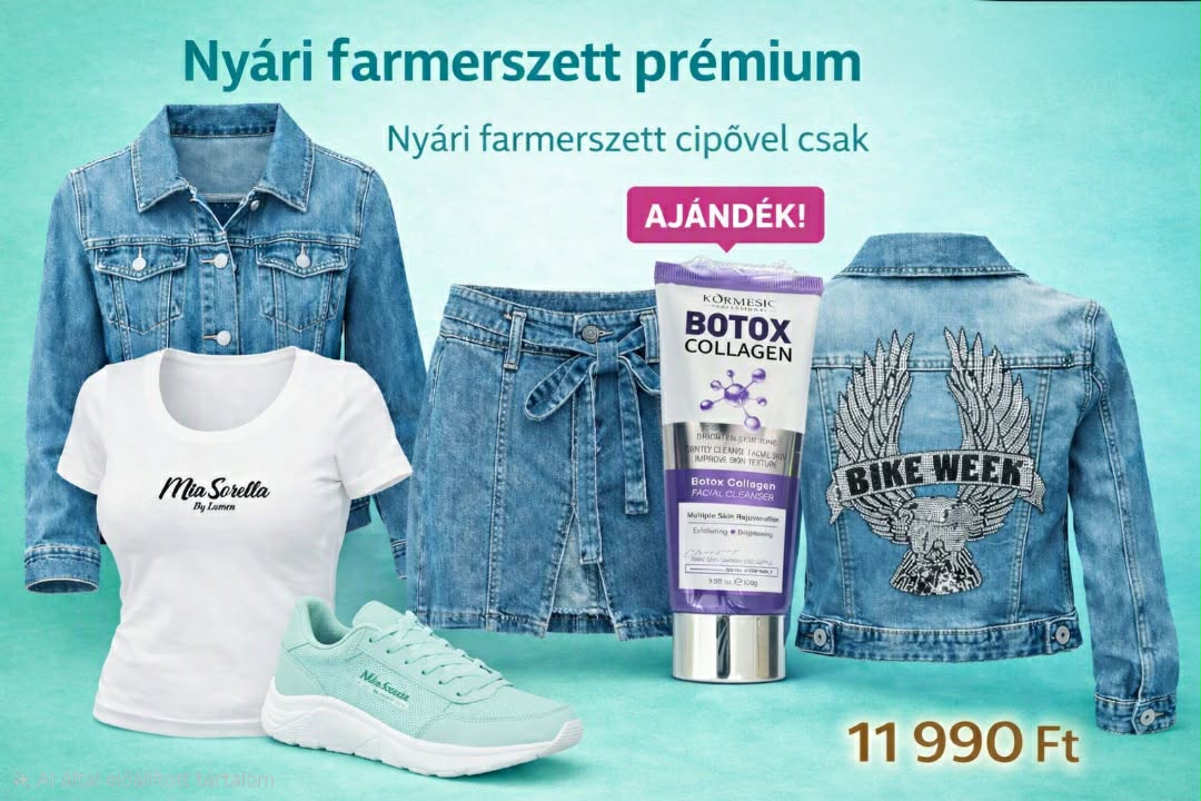 Full Glam Farmerszett + Ajándék Botox, 39990ft helyett csak 11990ft
