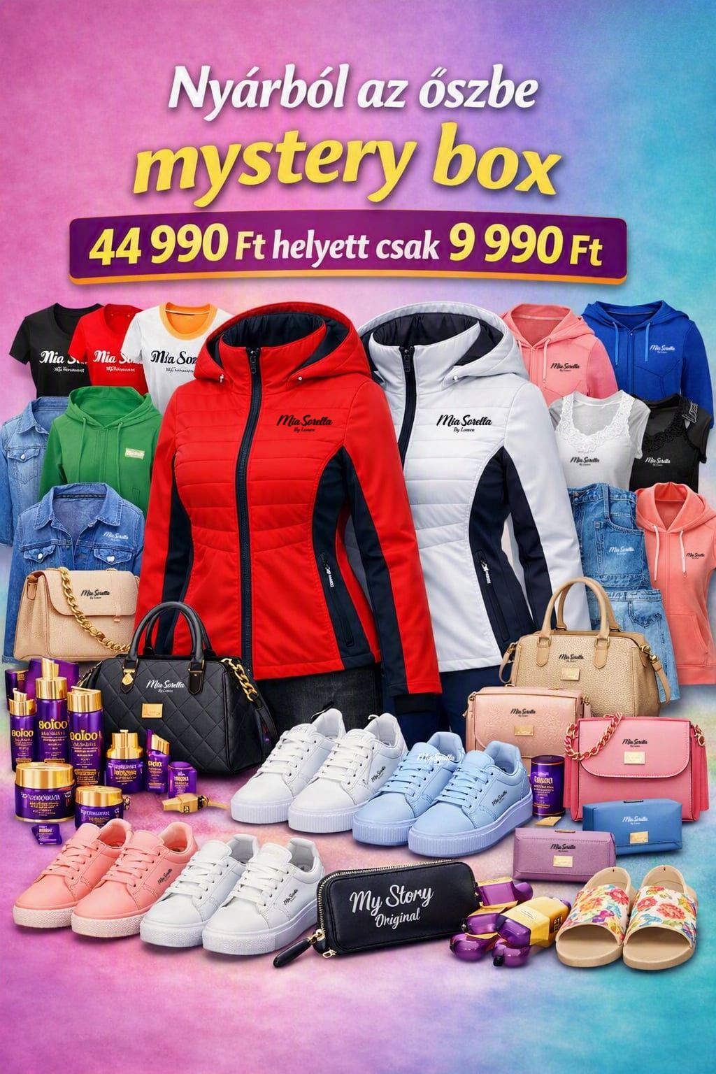 Mystery box 44.990 ft helyett csak 9.990 ft