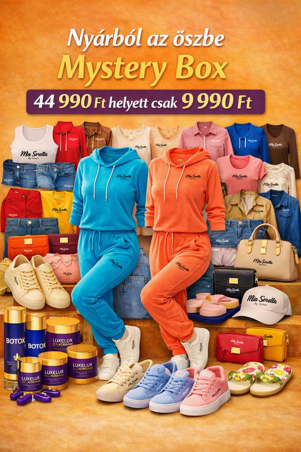 Mystery box 44.990 ft helyett csak 9.990 ft