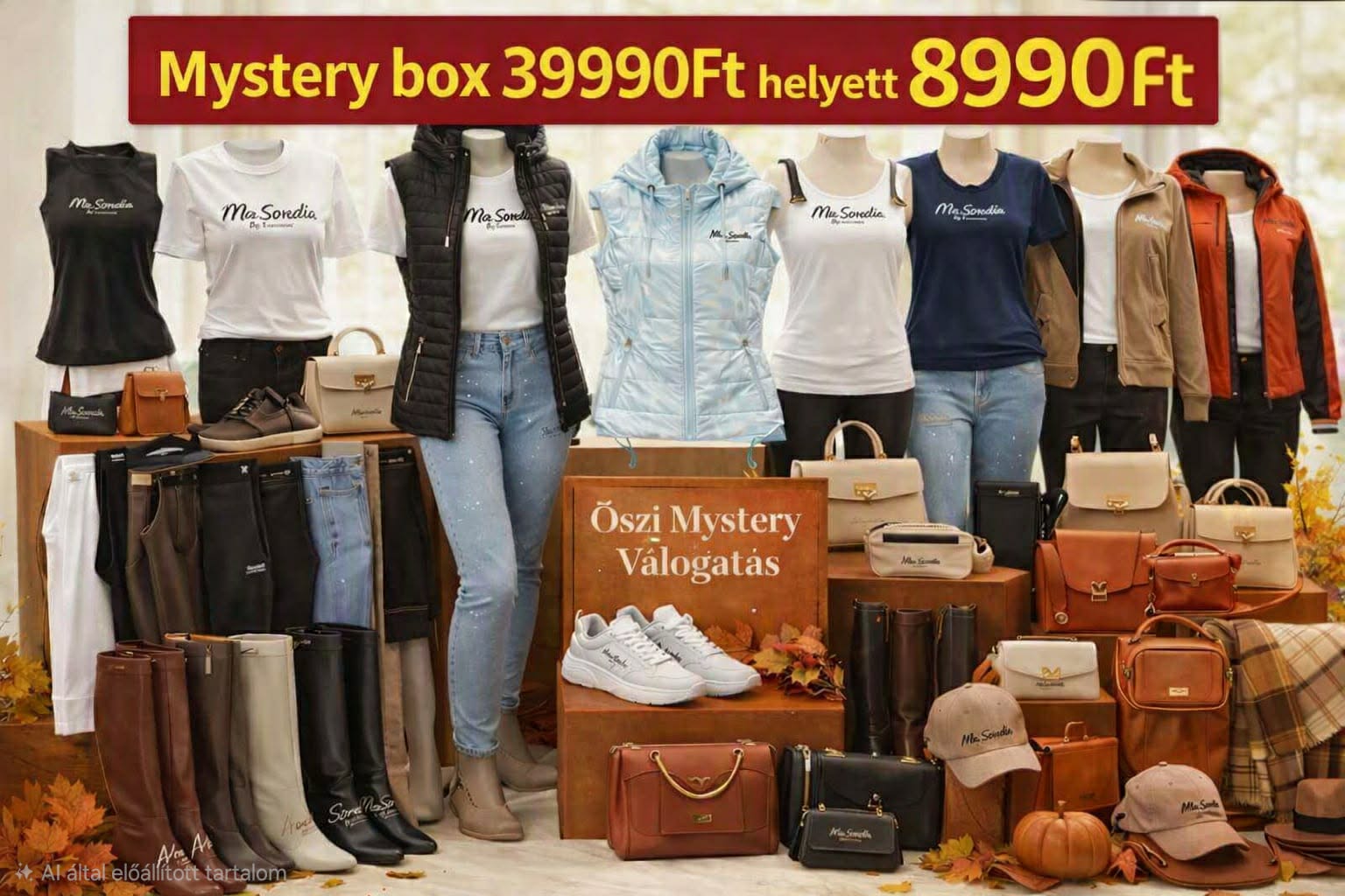Mystery box 39.990 ft helyett csak 8.990 ft