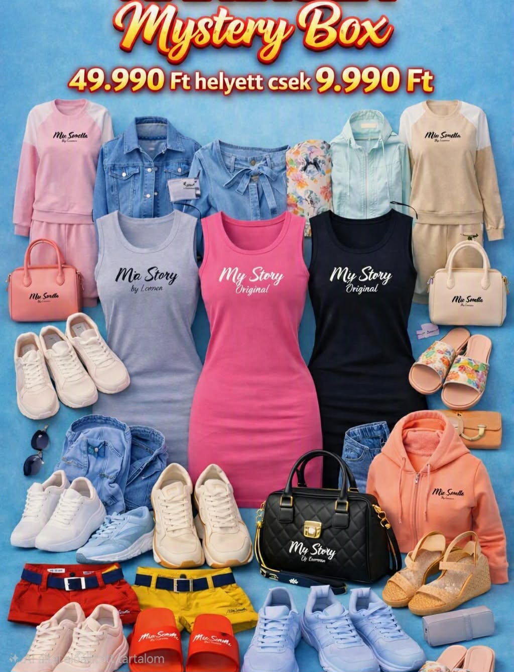 Mystery box 49.990 ft helyett csak 9.990 ft!
