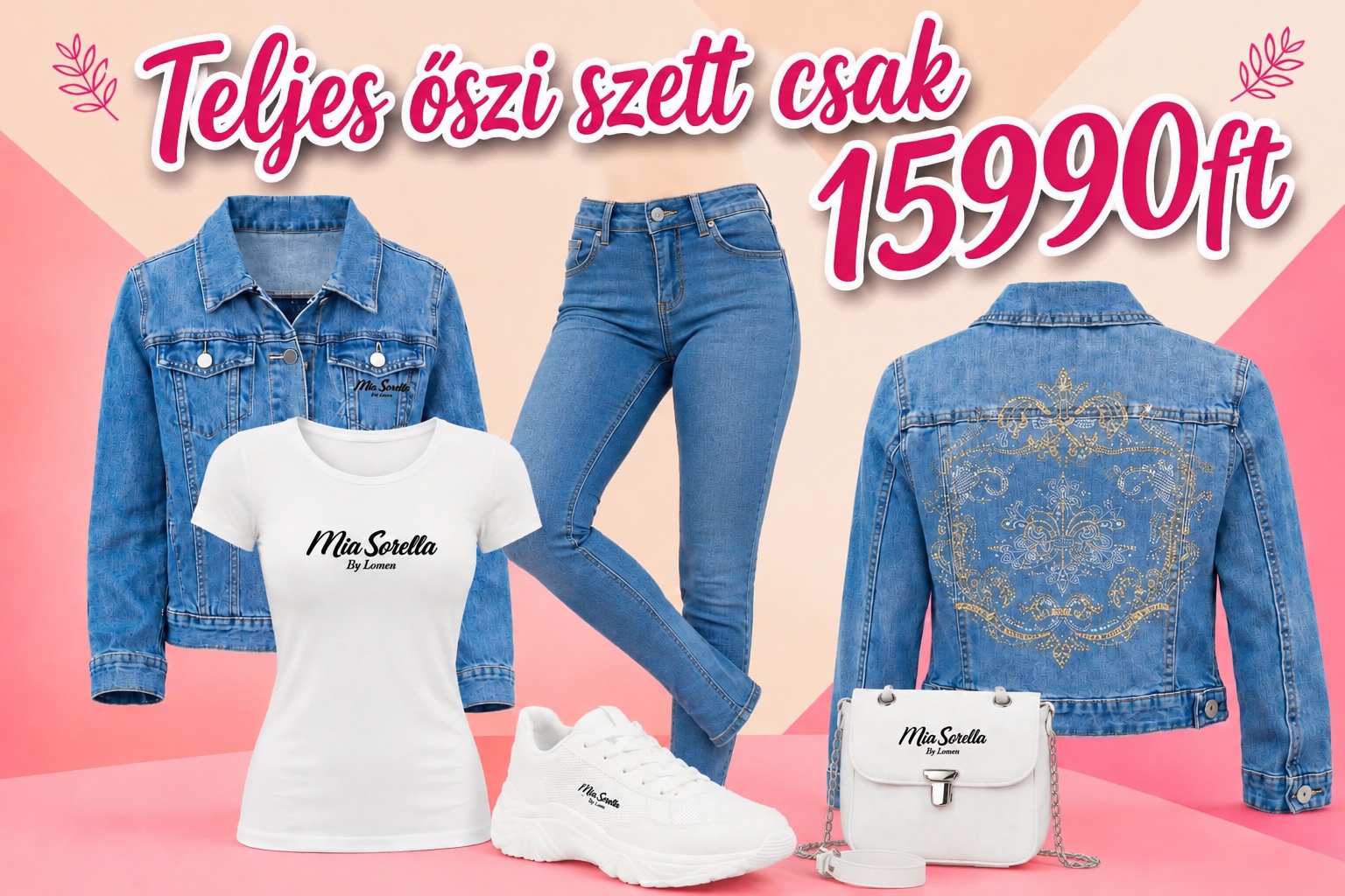 Őszi Farmer Glam Szett – 4 részes prémium szett, ajándék cipővel! 