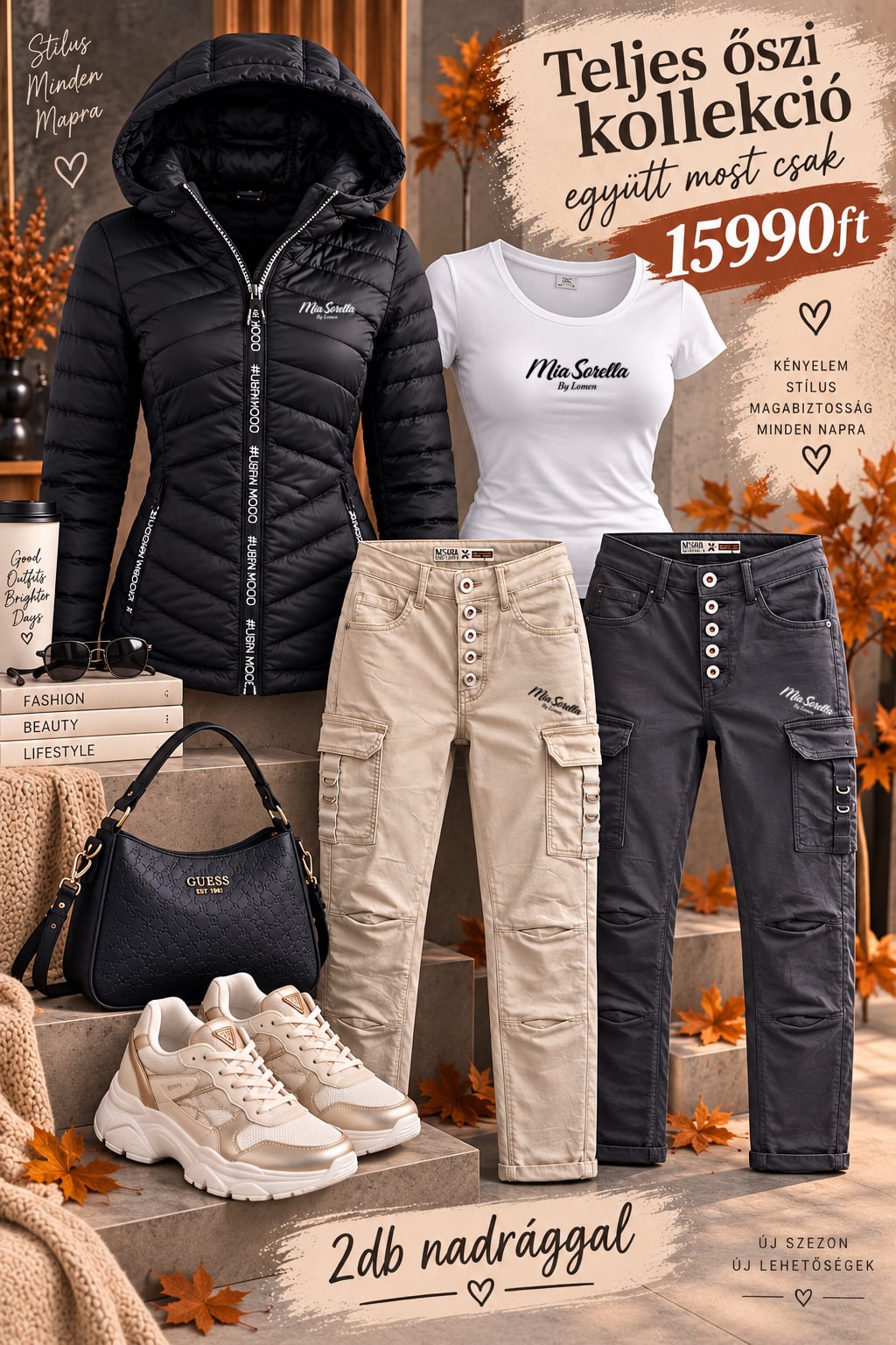 Mia Sorella Autumn Deluxe – 5 részes prémium szett + AJÁNDÉK cipő : 15990ft