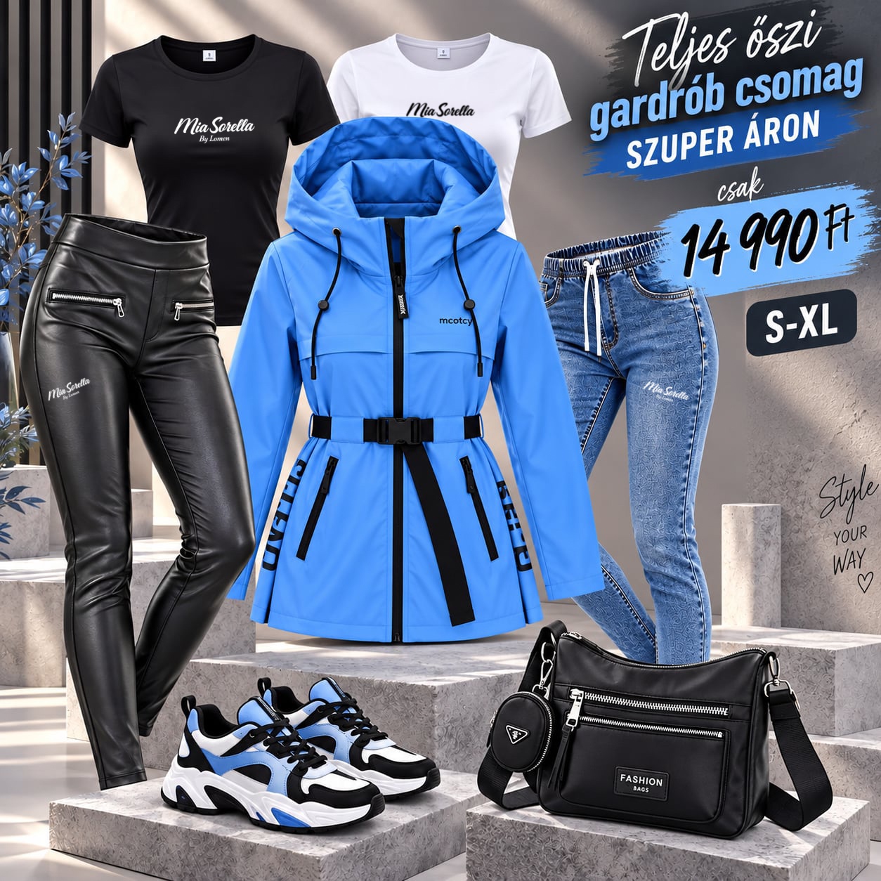 Urban Autumn All-In Collection MINDEN EGYÜTT CSAK 14990FT
