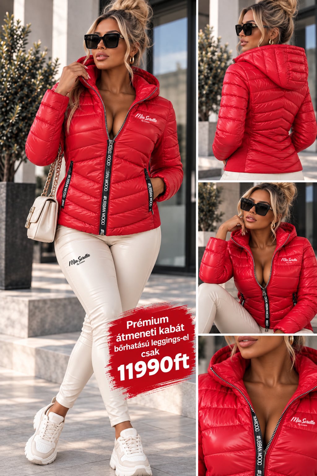 Városi Sikk RED Prémium Szett , 2 kedvenc egy csomagban – együtt csak 11 990 Ft!