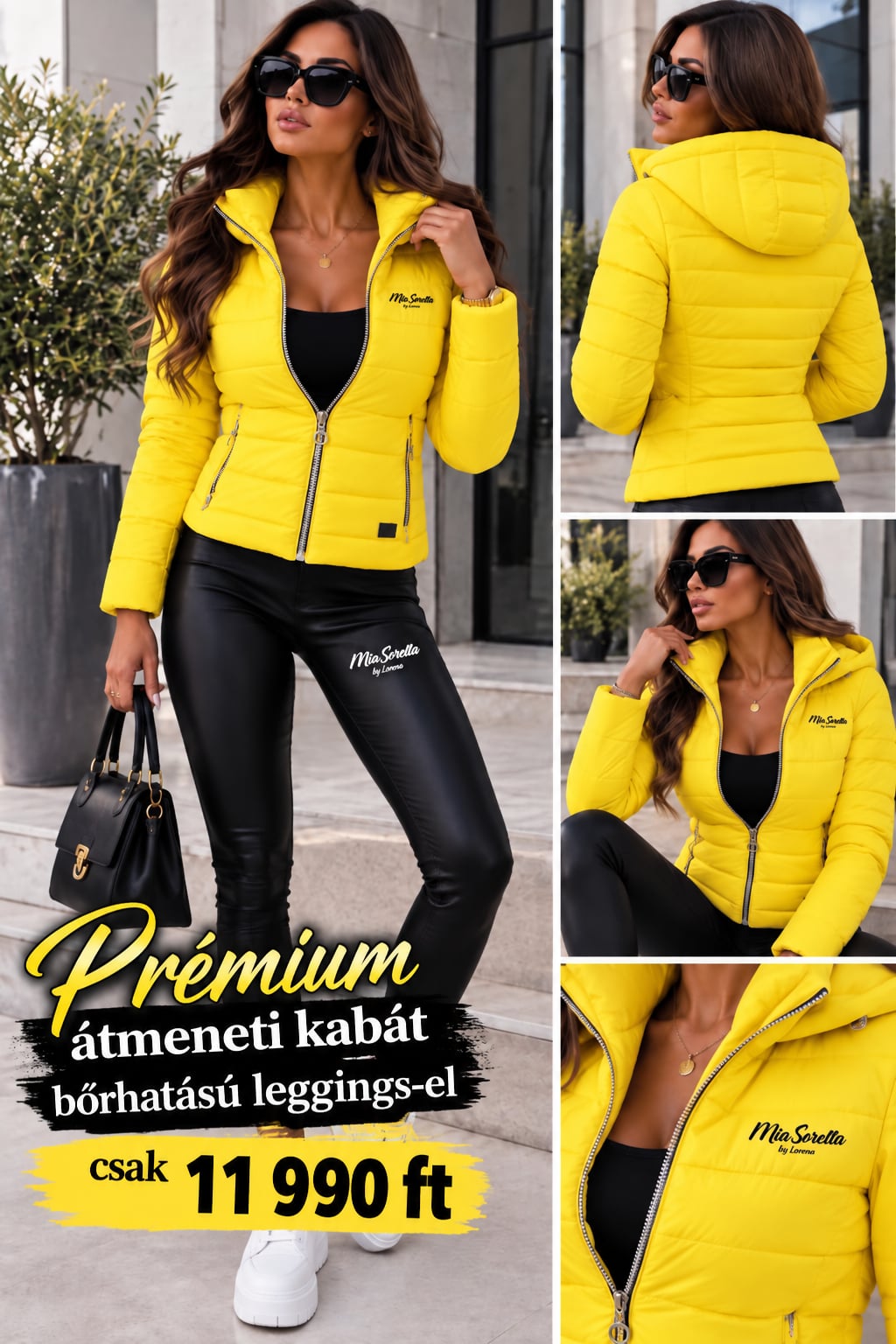 Városi Sikk YELLOW Prémium Szett , 2 kedvenc egy csomagban – együtt csak 11 990 Ft! 