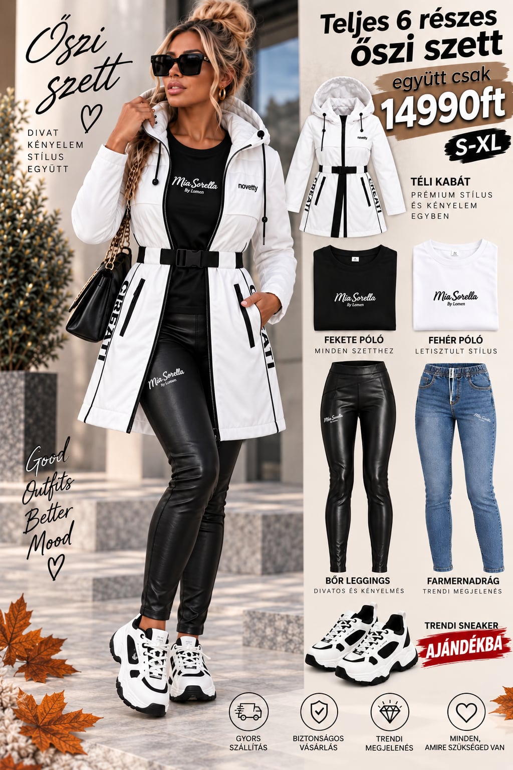 .Urban Autumn All-In Collection 6 részes szett CSAK 14990FT