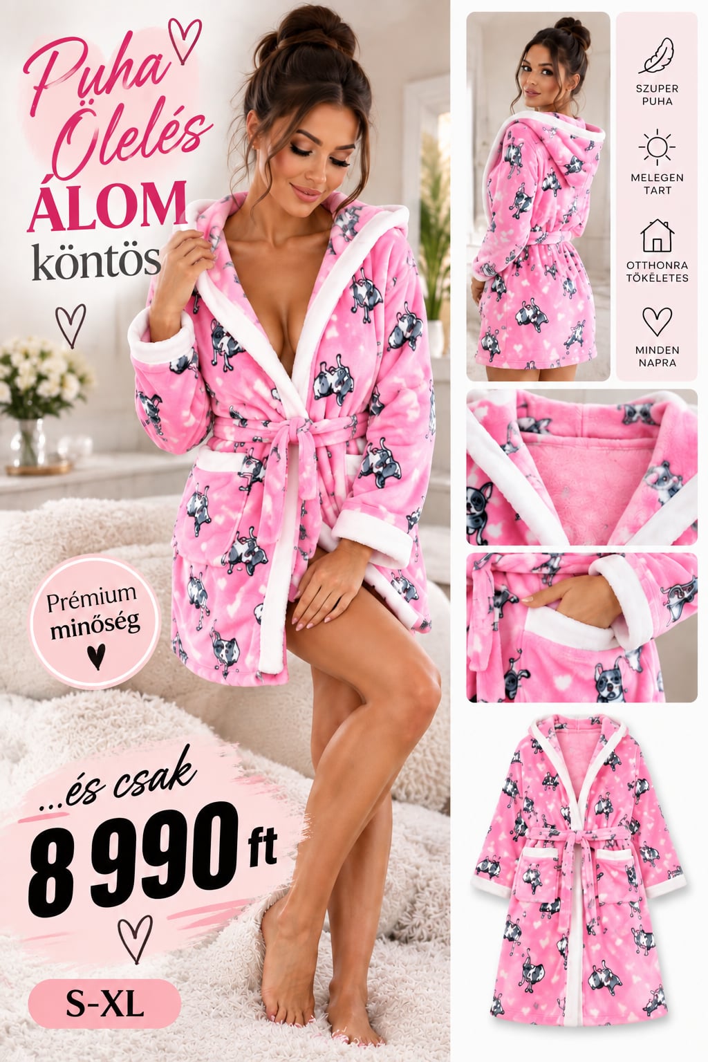 PUHA ÖLELÉS ÁLOM KÖNTÖS