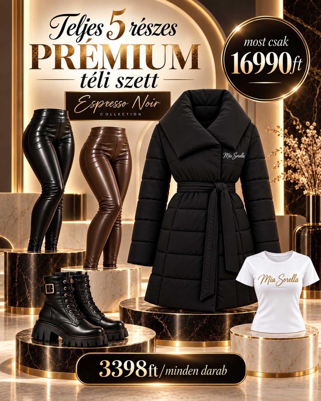 Espresso Noir – 5 részes prémium téli szett csak 16990ft