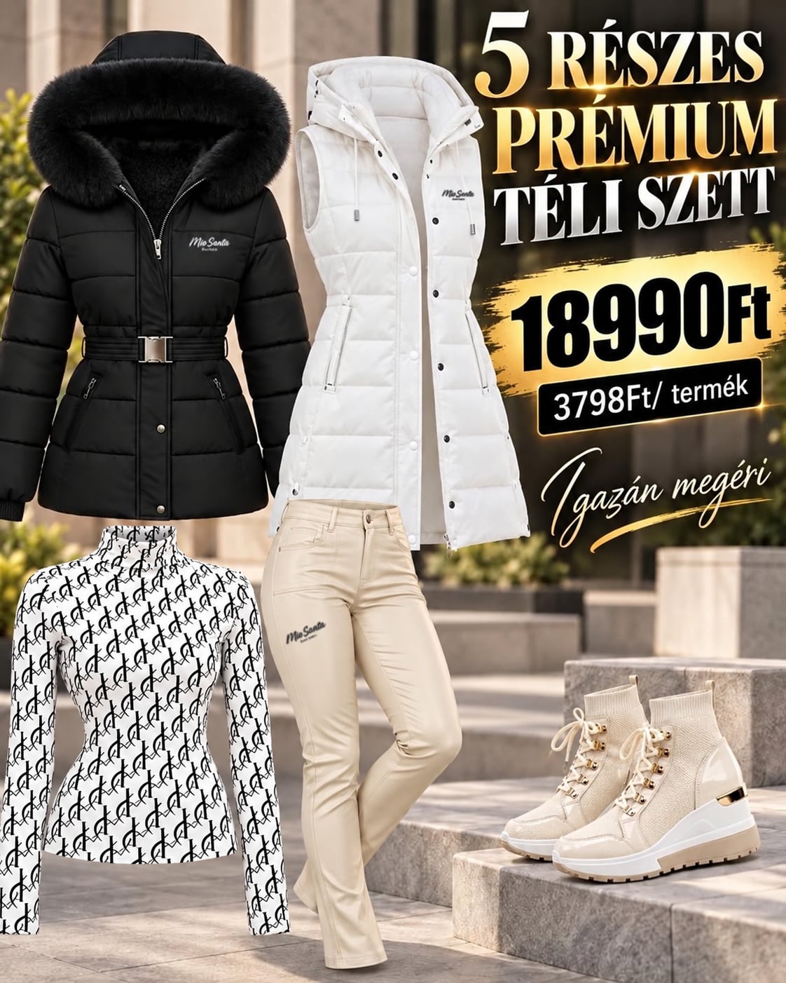 Mia Sorella Winter Élite – 5 részes prémium téli szett 3798ft/db, IGAZÁN MEGÉRI!