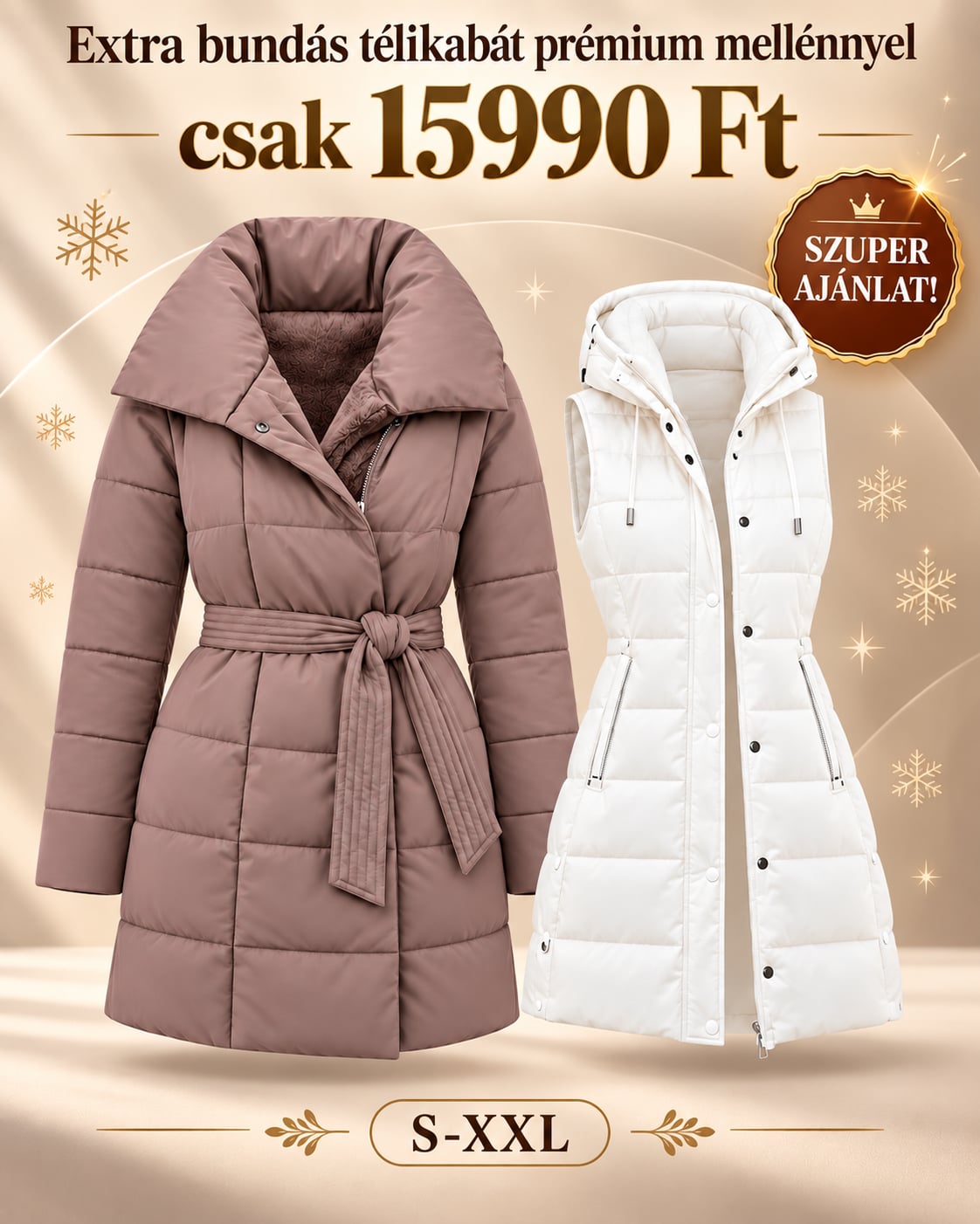 Velvet Winter Duo – Prémium 2 részes téli szett